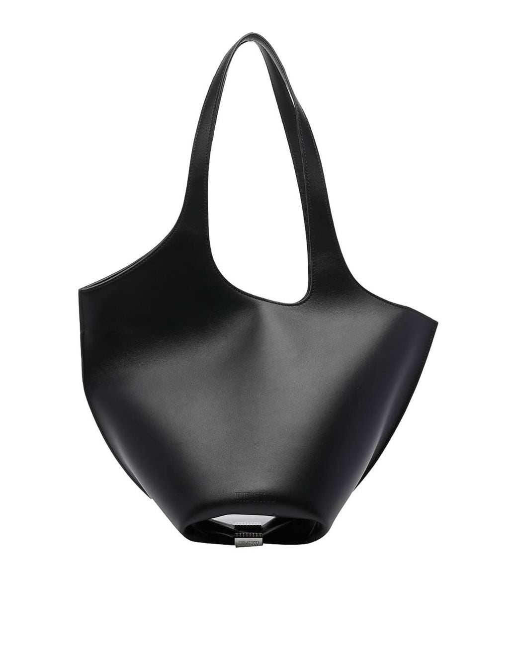 The Attico Black Medium La Scoop Shoulder Bag