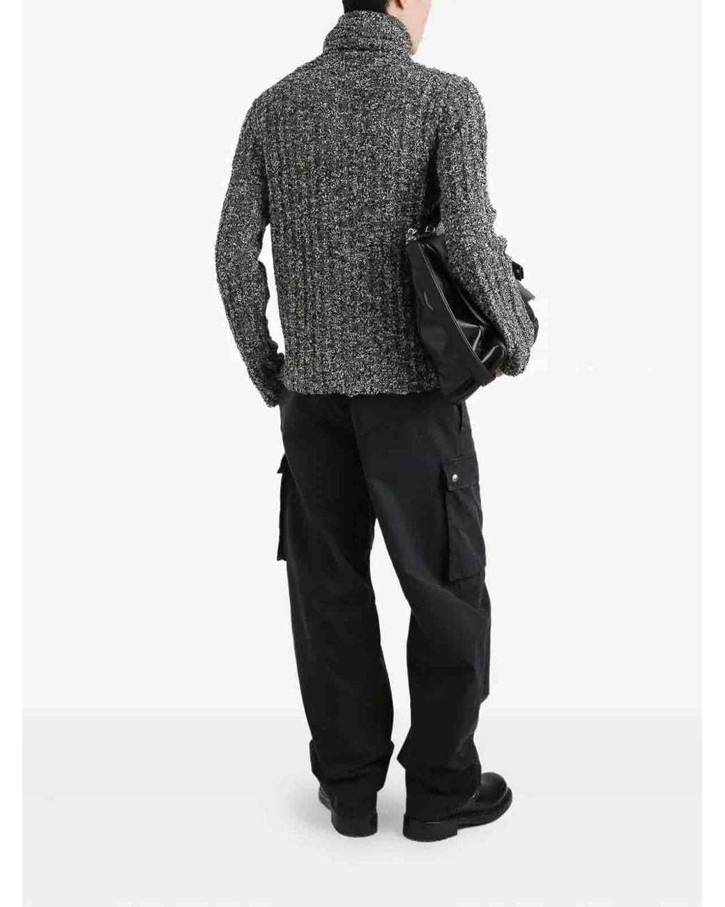 Dolce & Gabbana Gray Dolce & Gabbana Knitwear for men