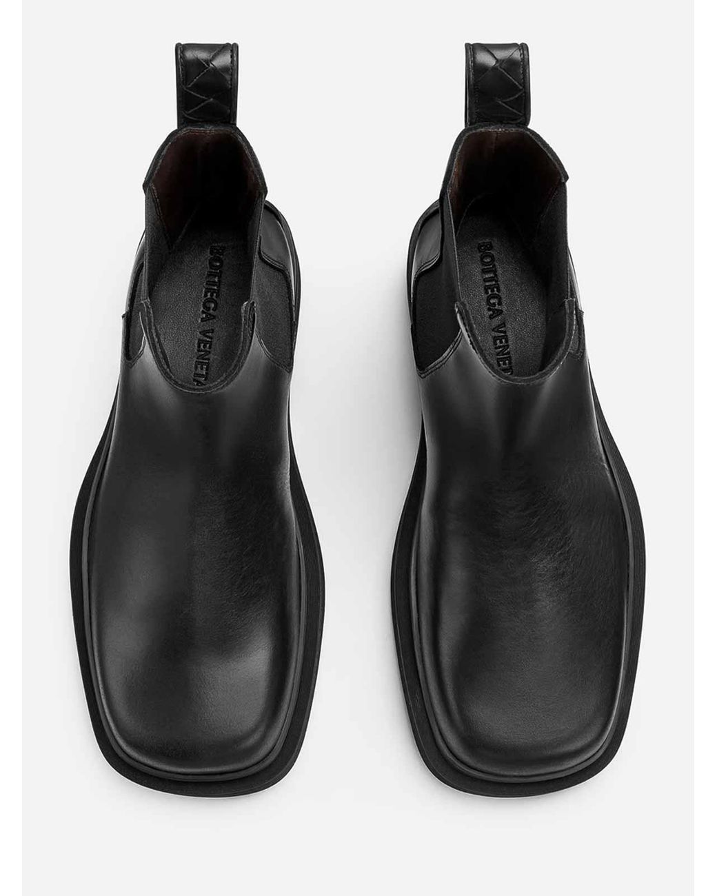 Bottega Veneta Black Chelsea Boots