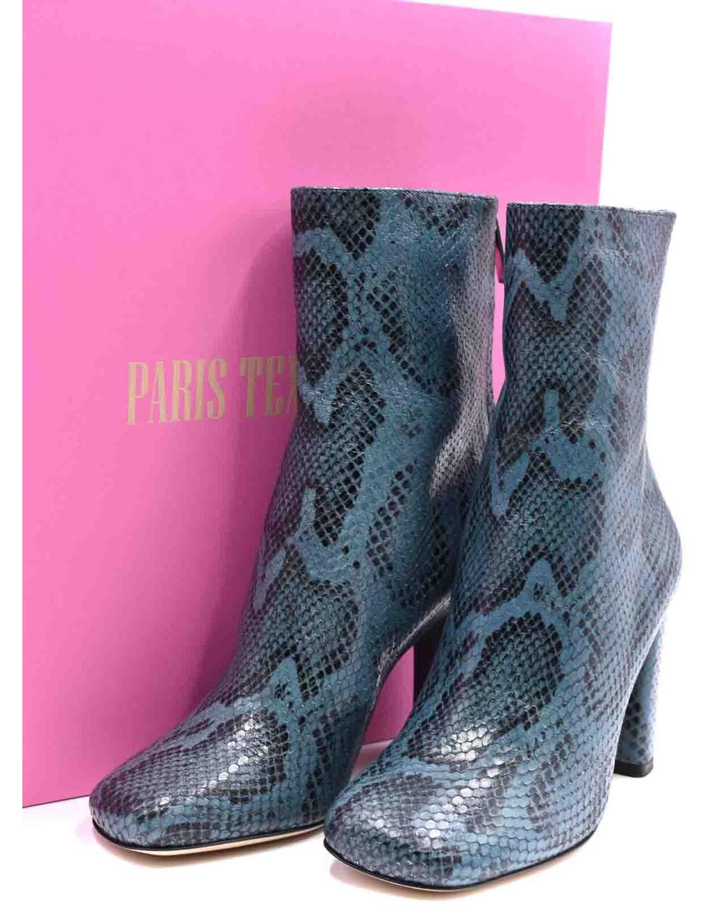 Paris Texas Blue Booties