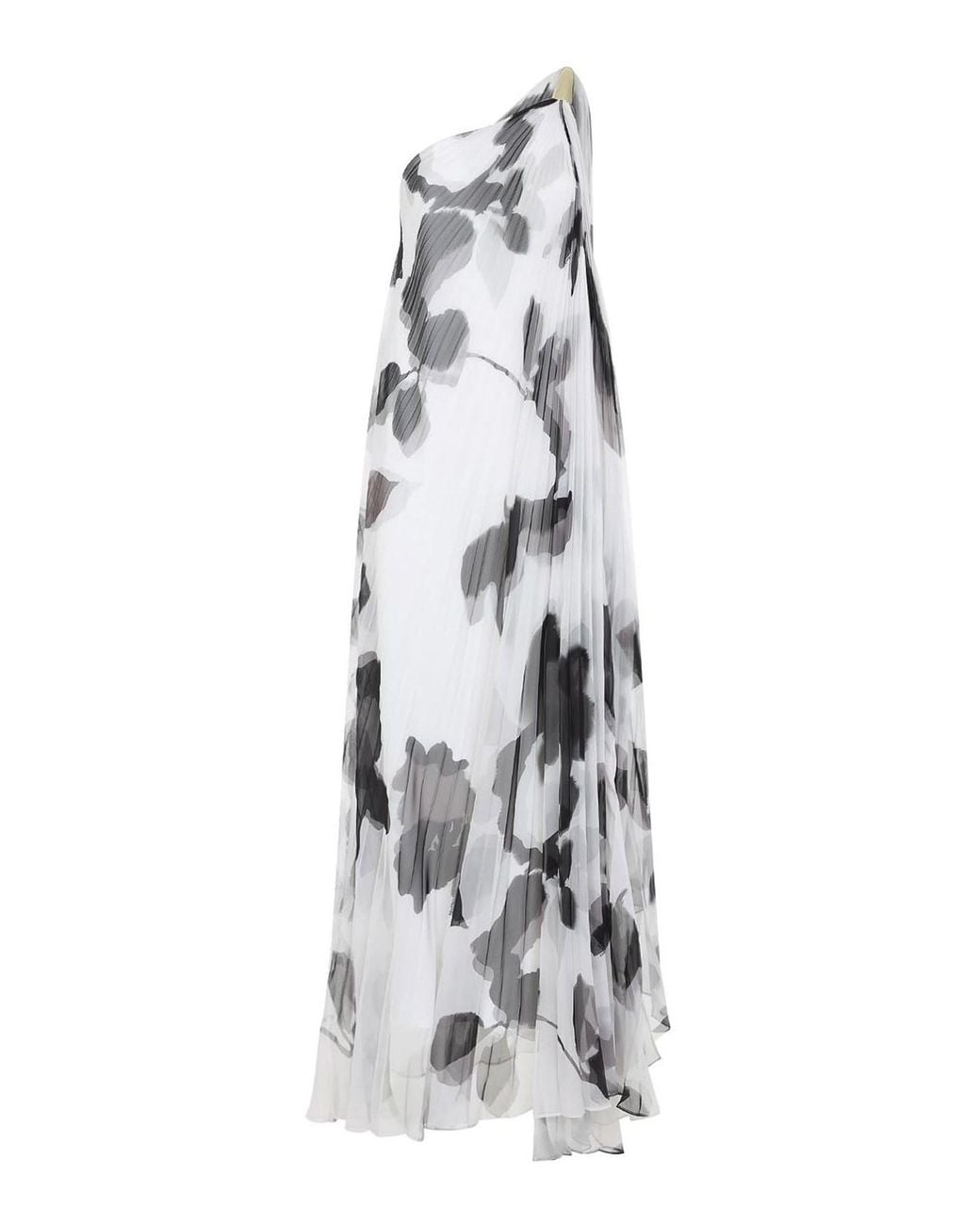 Max Mara White Fuggito Long Dress