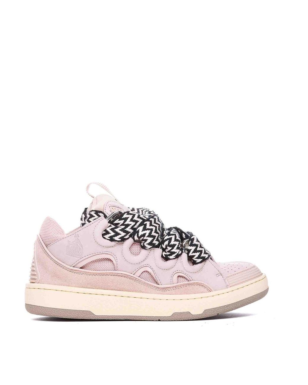 Lanvin Pink Curb Sneakers
