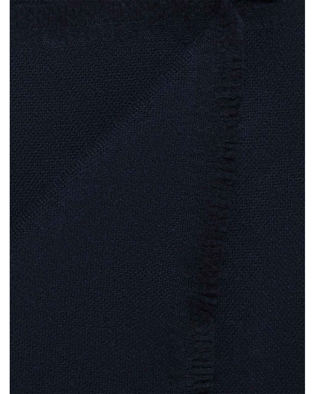 Fay Blue Wool Scarf for men