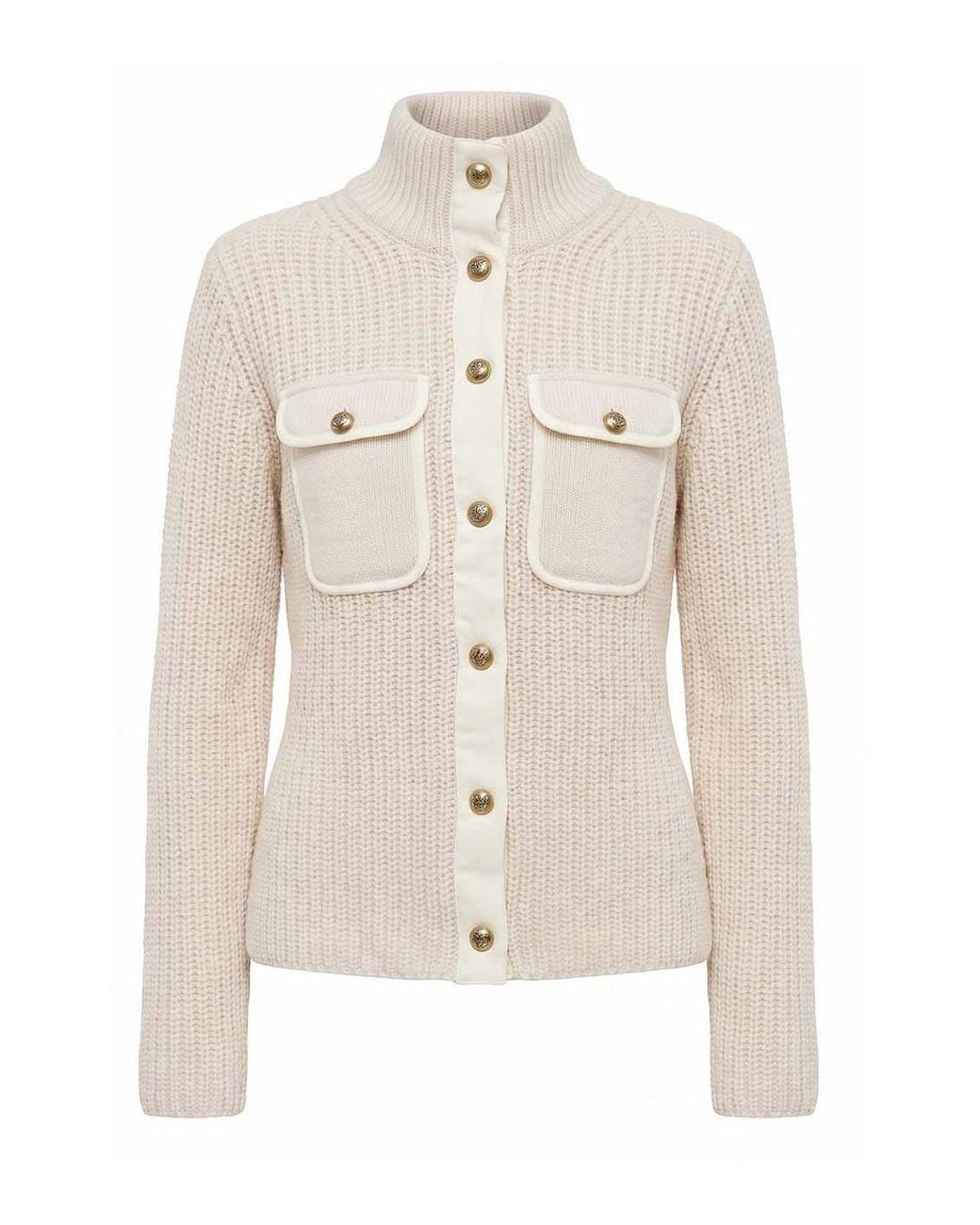 Pinko White Pispiglio Cardigan