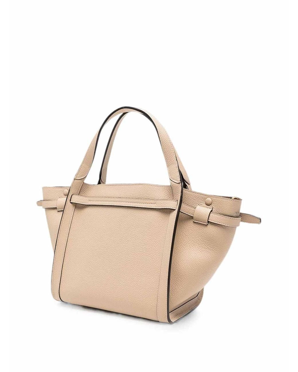 Tod's Natural T Signature Small Shopping Bag