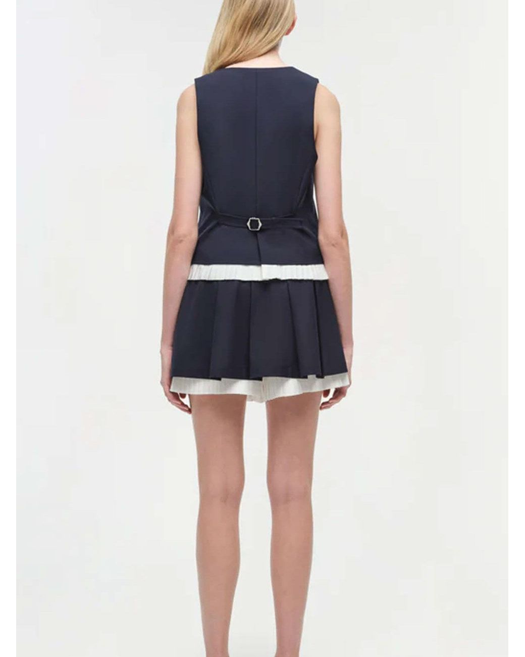 Jonathan Simkhai Blue Suzie Shorts