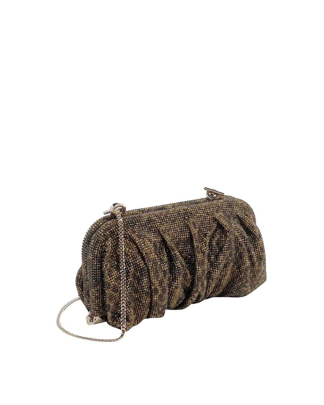 Benedetta Bruzziches Brown Venus Clutch