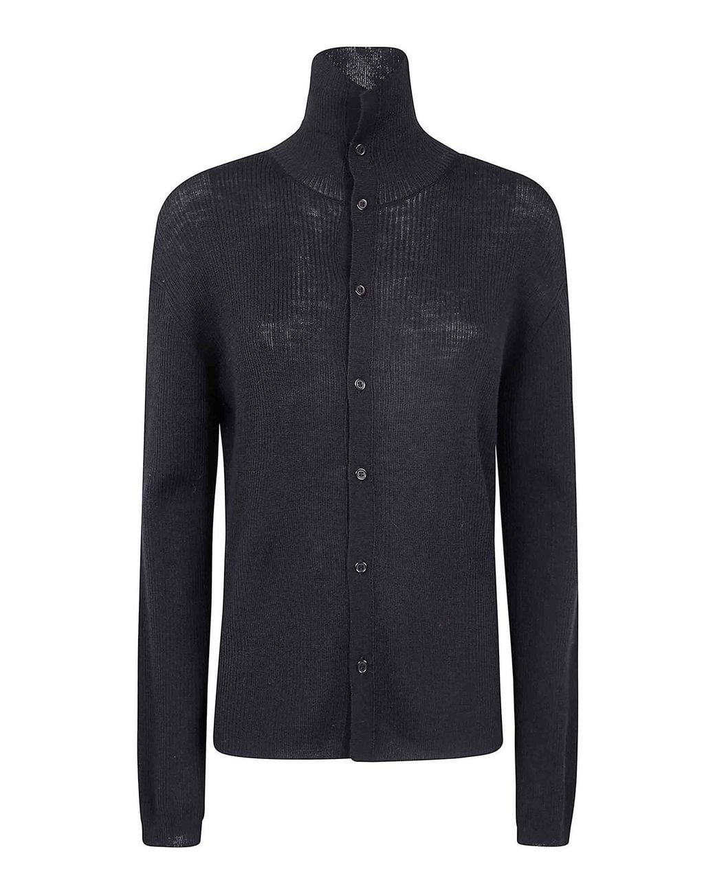 Y's Yohji Yamamoto Blue Sweater With Buttons