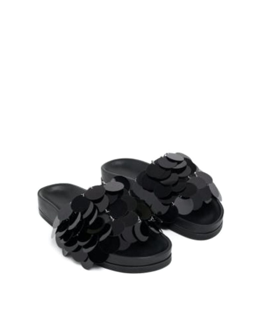 Rabanne Black Slipper