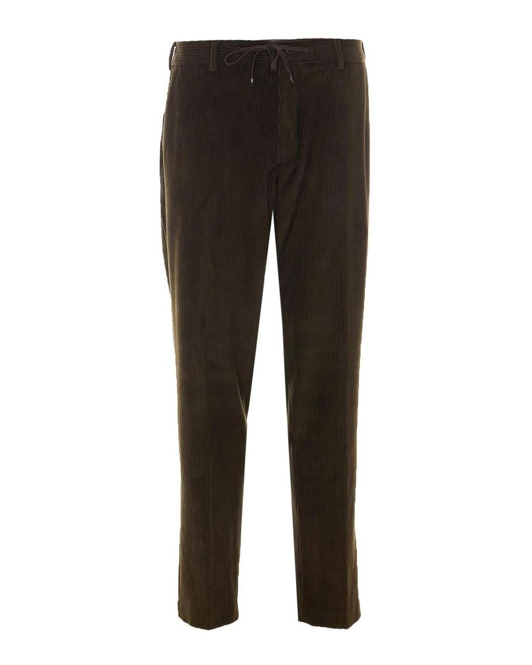 Circolo 1901 Black Velvet Pants for men