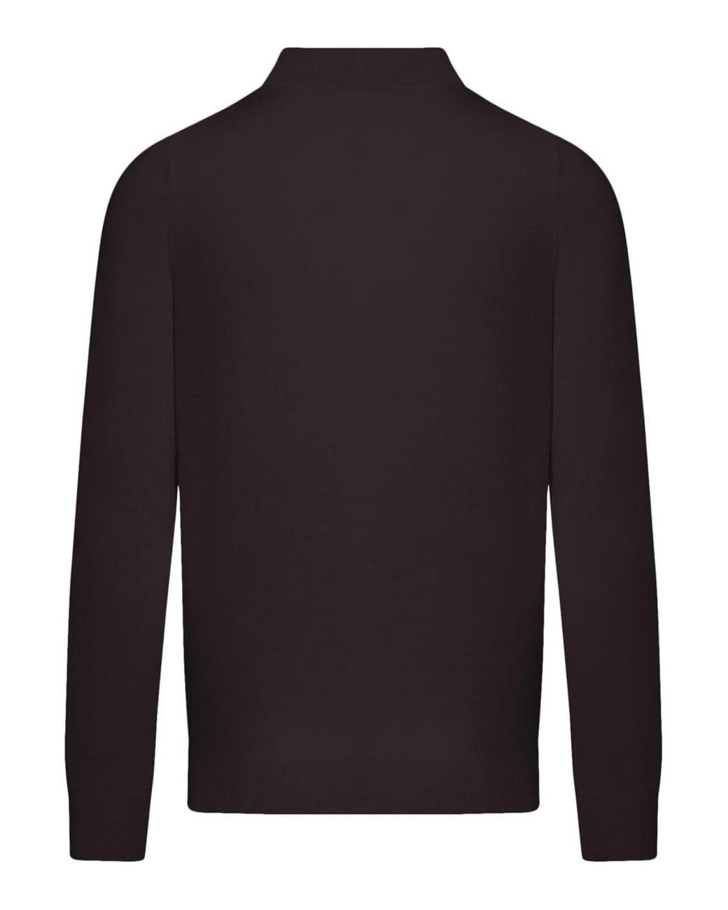 Nome Blue Wool Turtleneck for men
