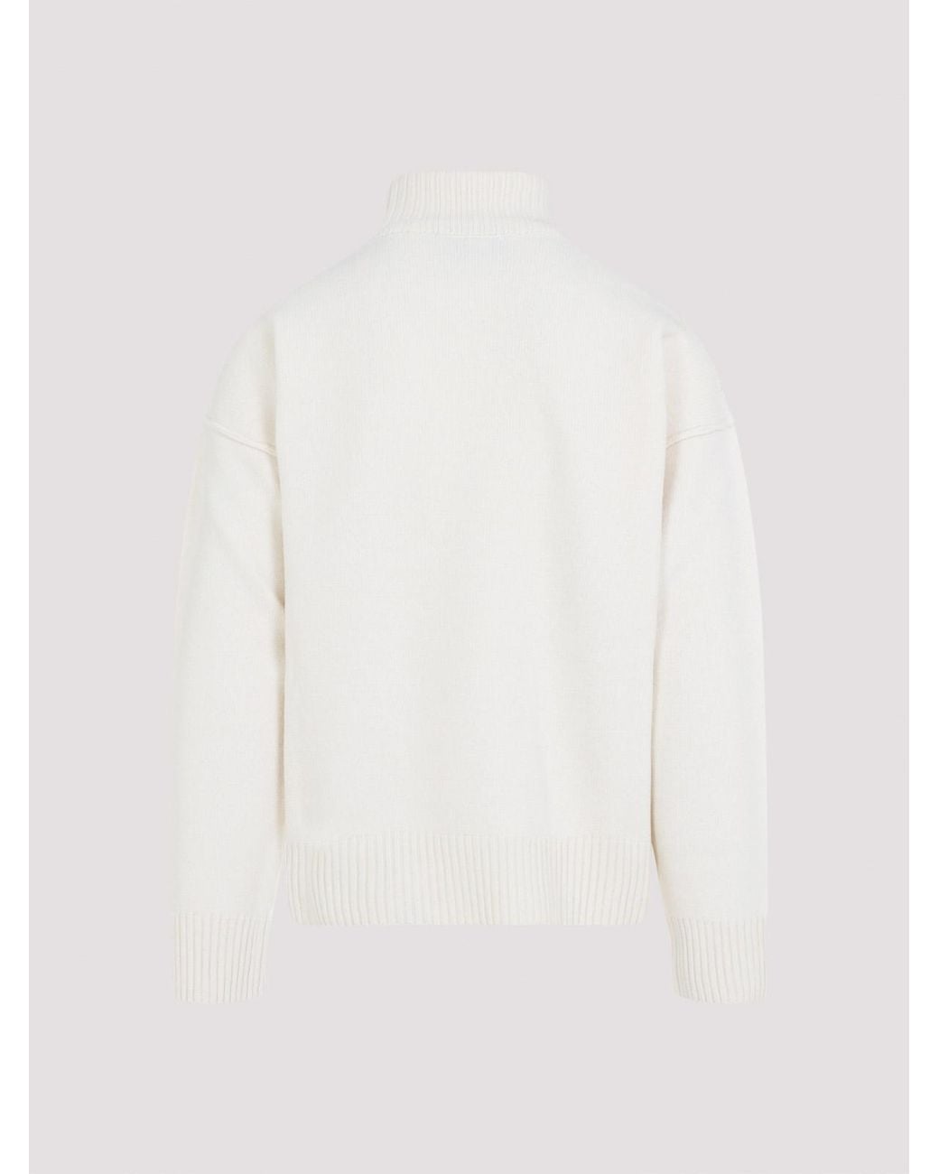 Suéter Cuello Redondo AMI de hombre de color White