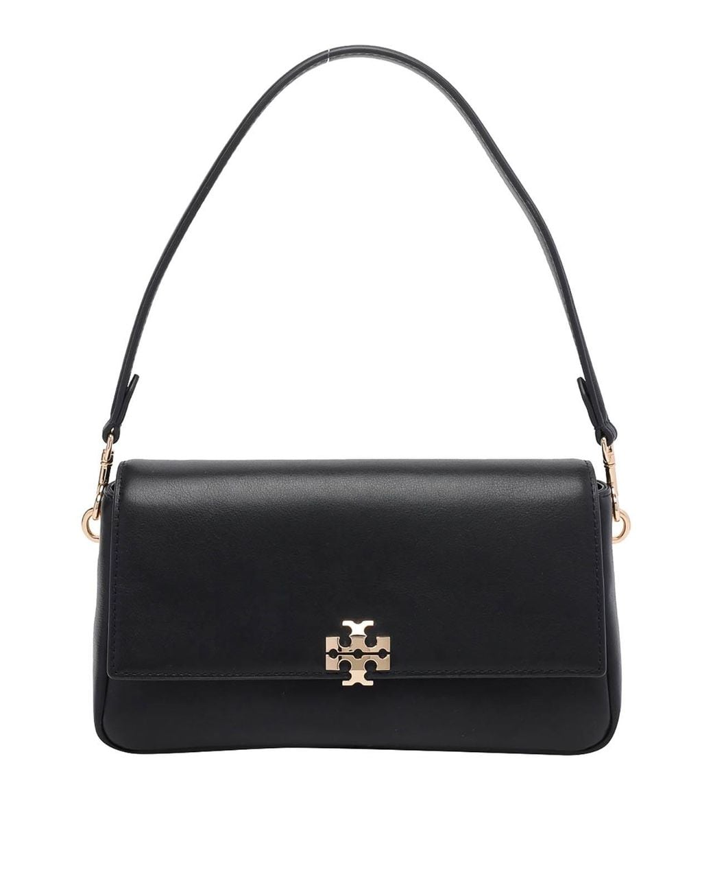 Tory Burch Black Small Charlie Shoulder Bag