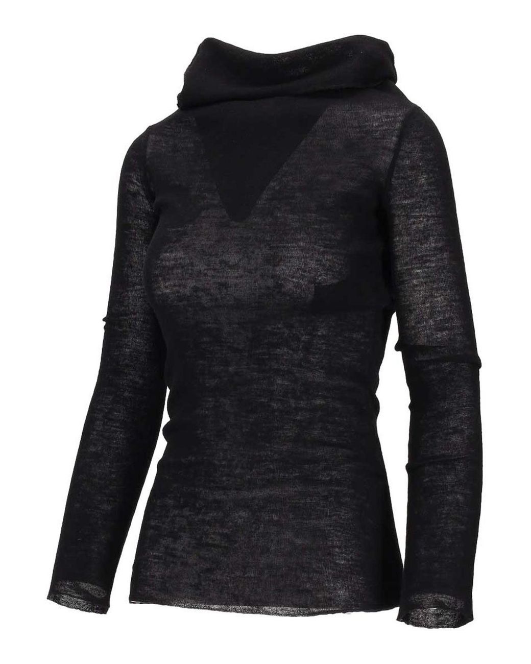Ann Demeulemeester Black Knitted Top