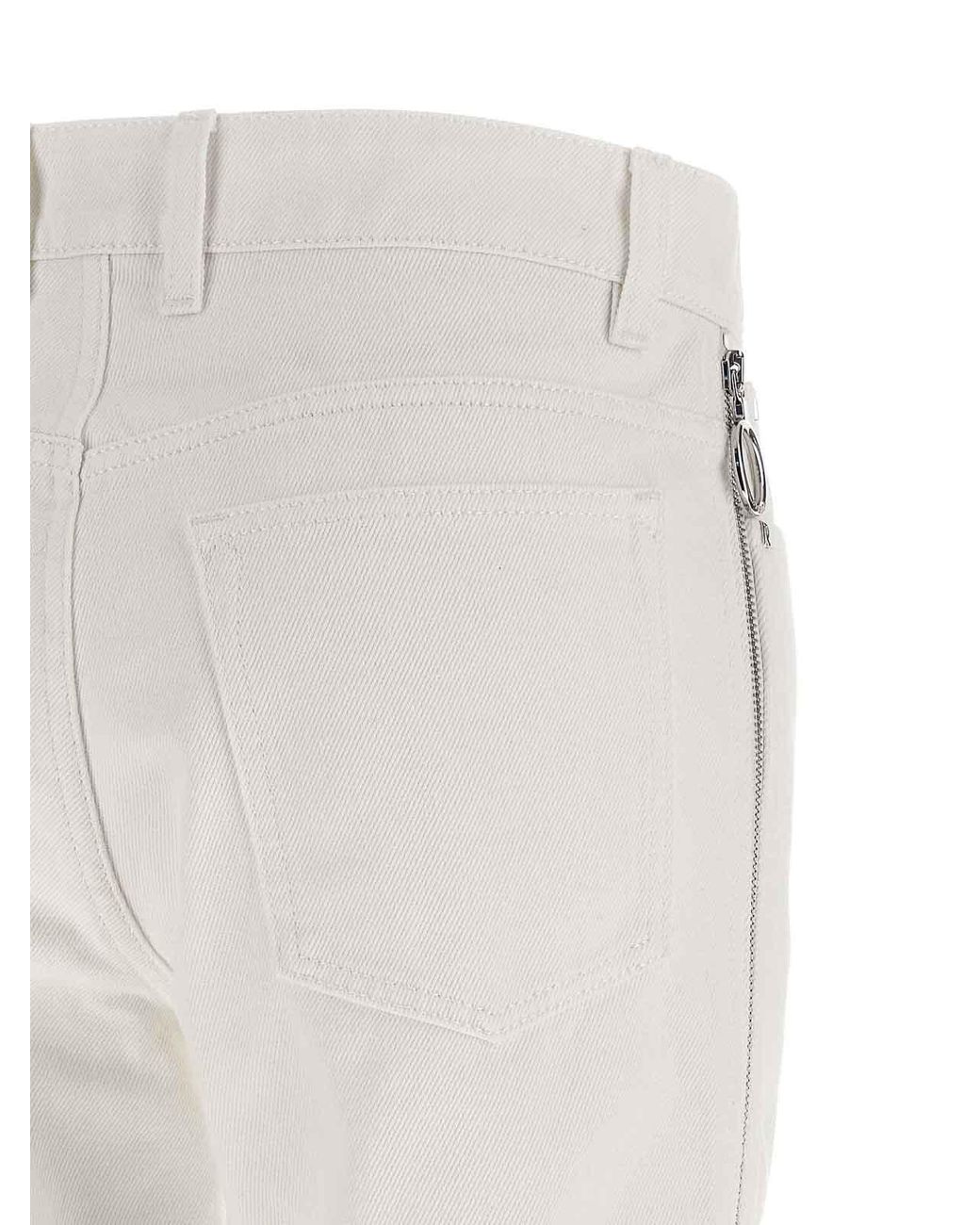 Vaqueros Rectos Rabanne de color White