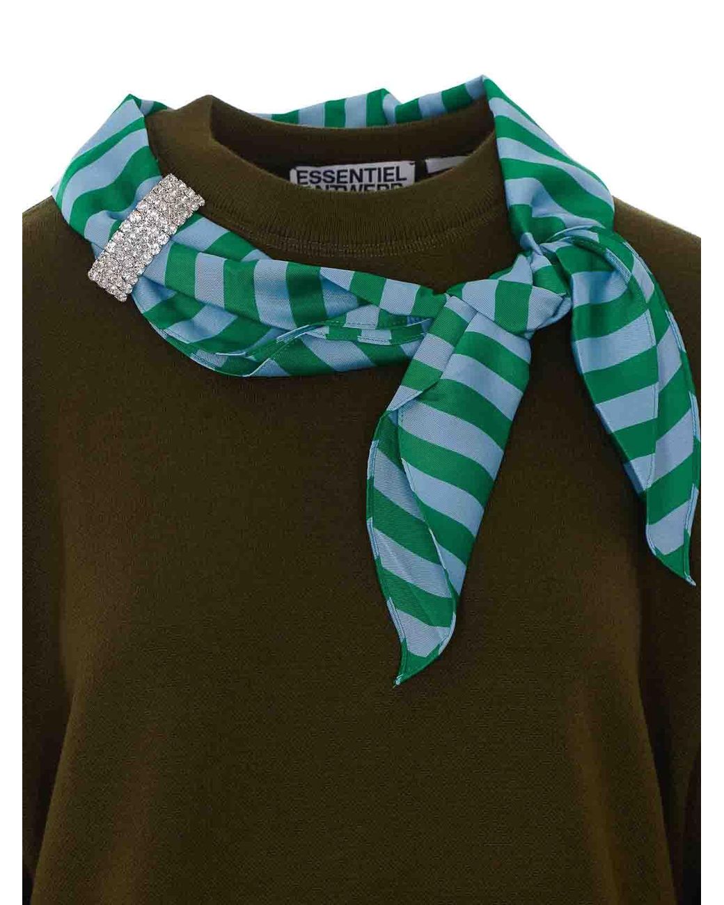 Essentiel Antwerp Green Kurtis Sweater