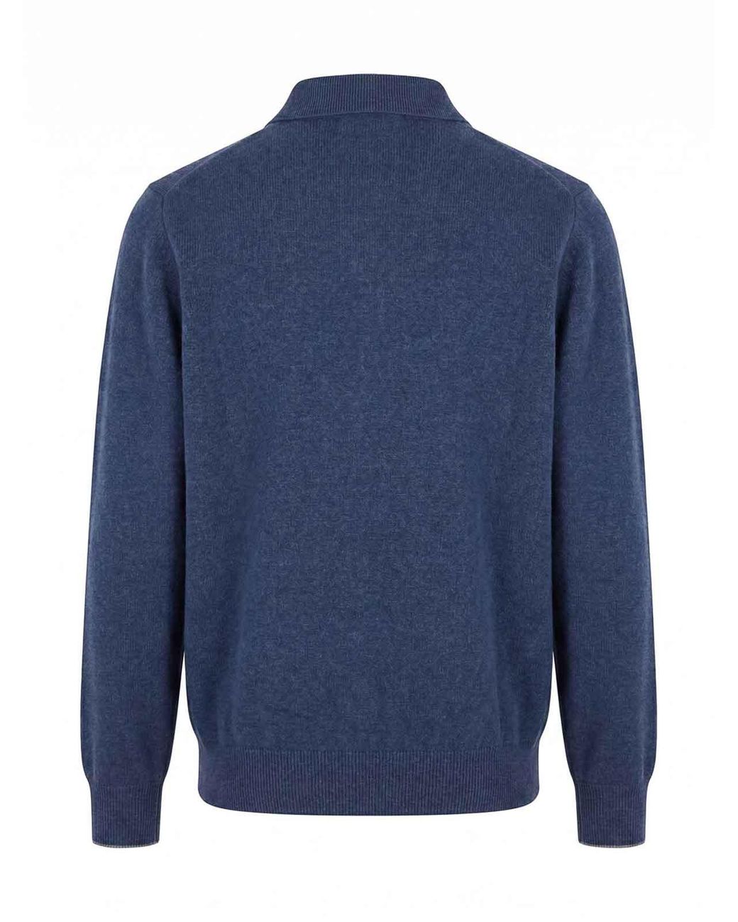 Suéter Cuello Redondo Brunello Cucinelli de hombre de color Blue