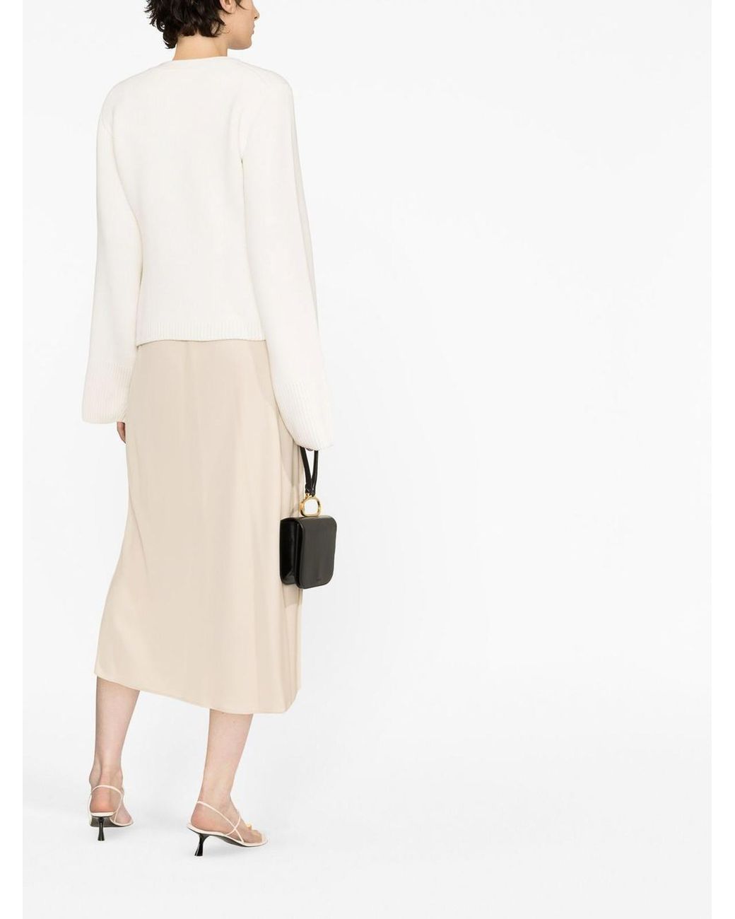 Khaite White The Scarlet Cardigan