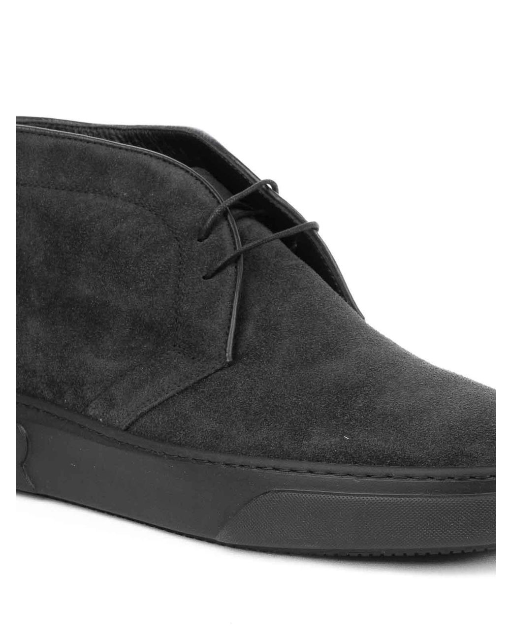 Fratelli Rossetti Black Polish Anthracite for men