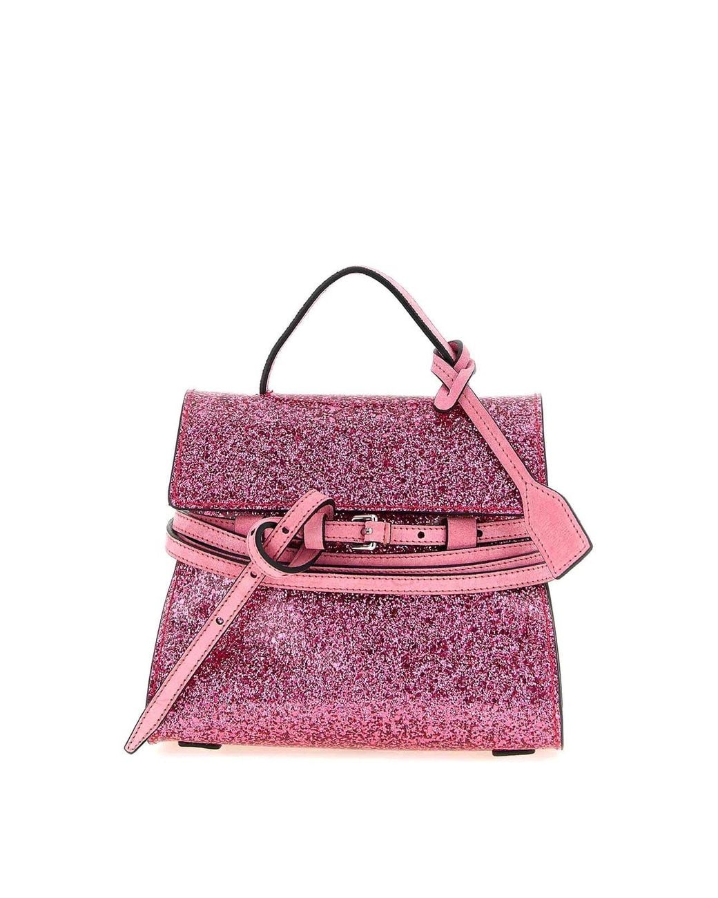 Moschino Pink Tie Me' Small Handbag