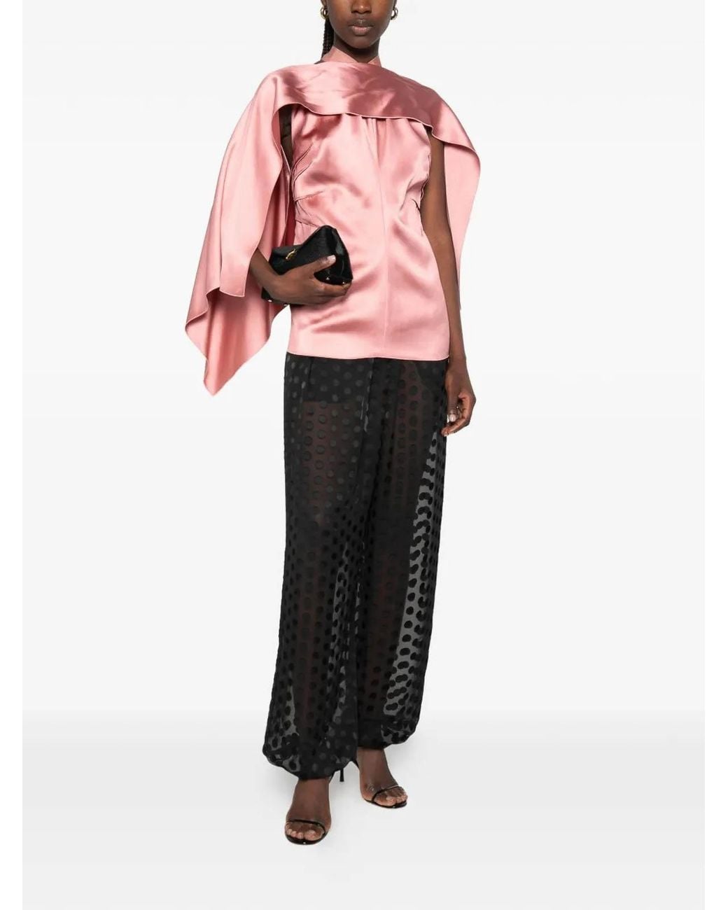 Lanvin Pink Top Backless