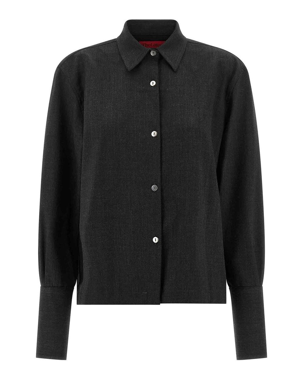 Thelatest Black Mlange Shirt
