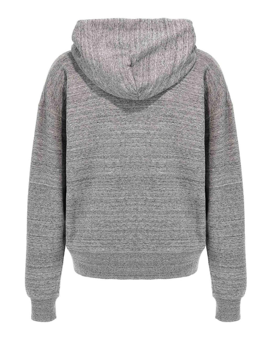 DSquared² Gray Nyc Fit Hoodie for men