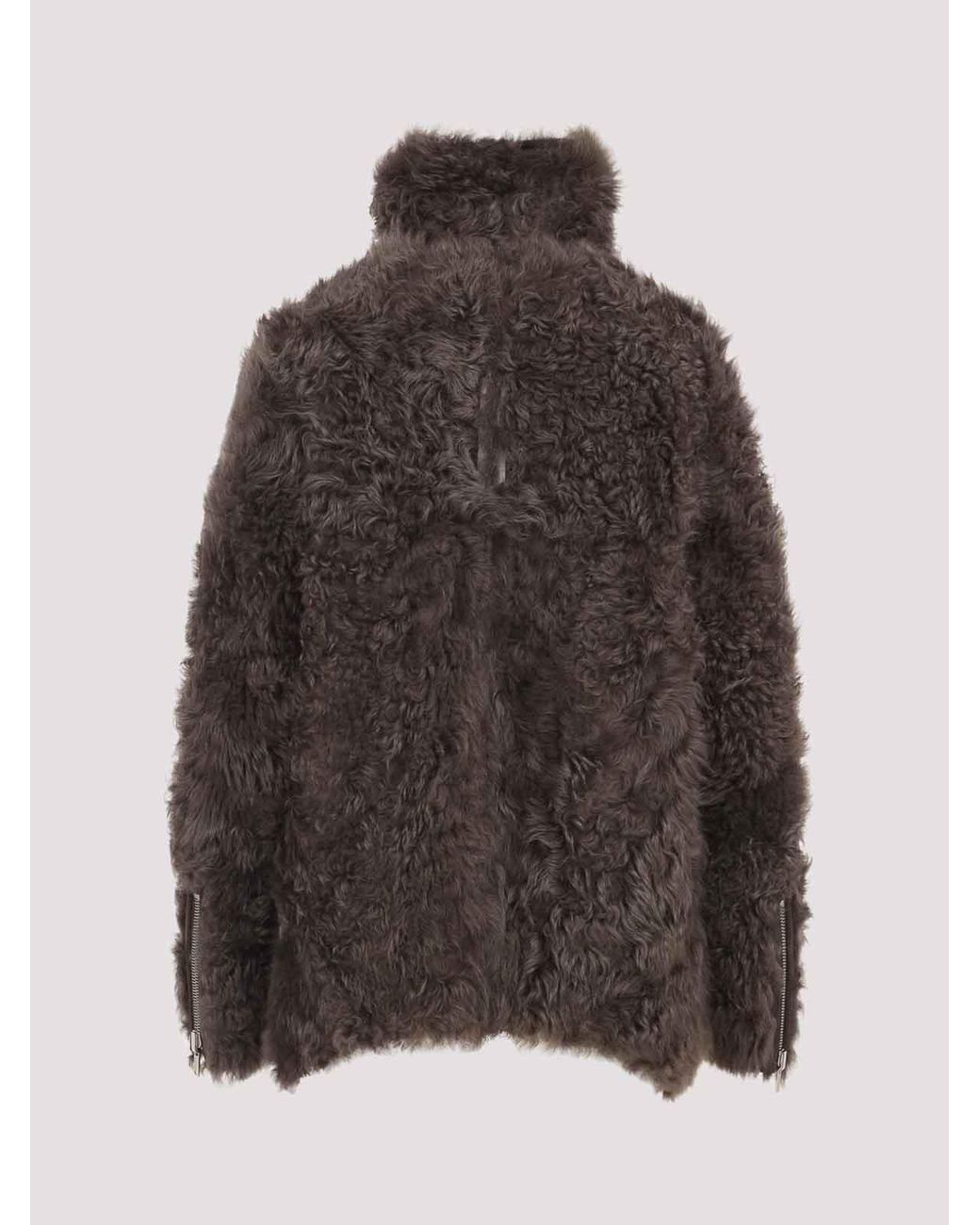 Rick Owens Brown Exploder Jacket