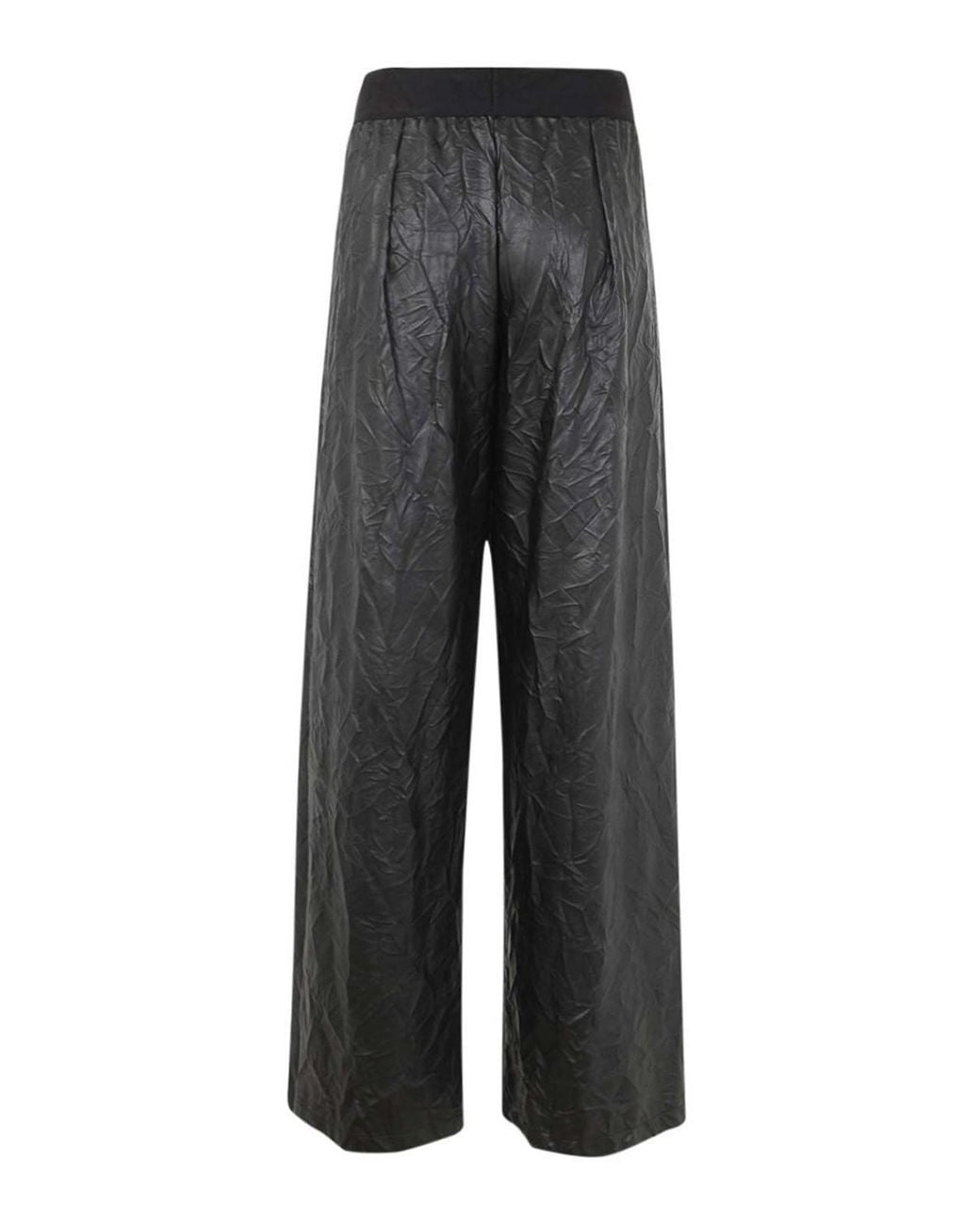 Maria Calderara Gray Long Trousers