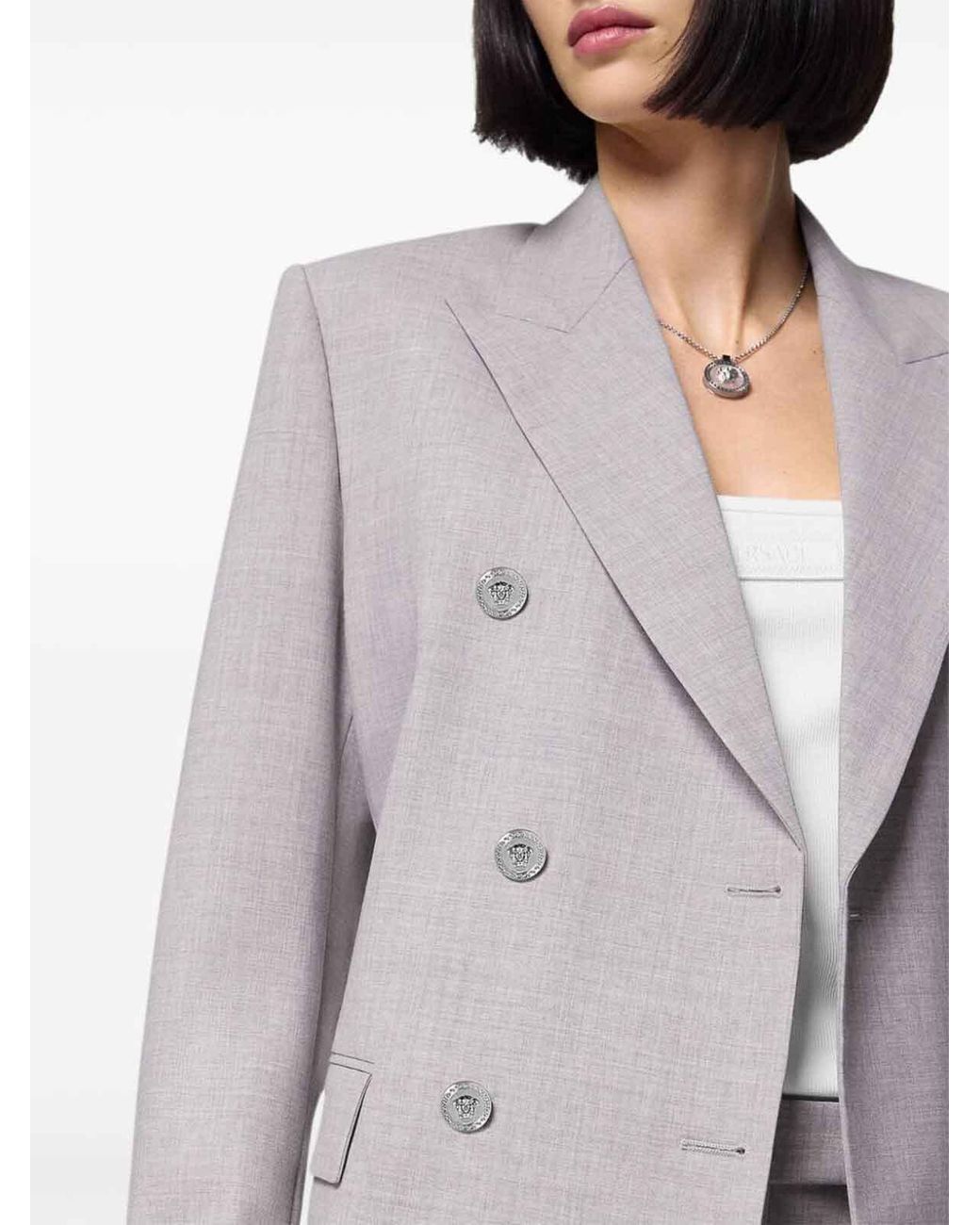 Versace Blue Blazer