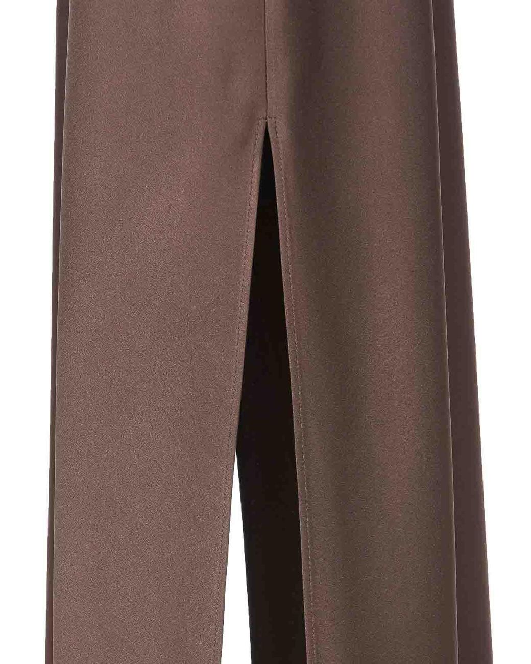 Brunello Cucinelli Brown Fluis Bias-Cut Skirt