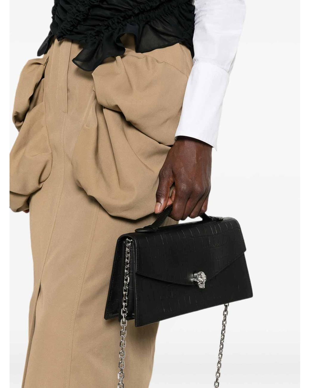 McQueen White Bag