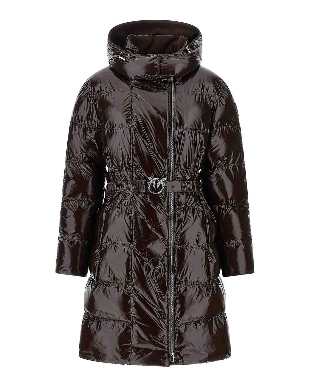 Pinko Black Buckle Down Jacket