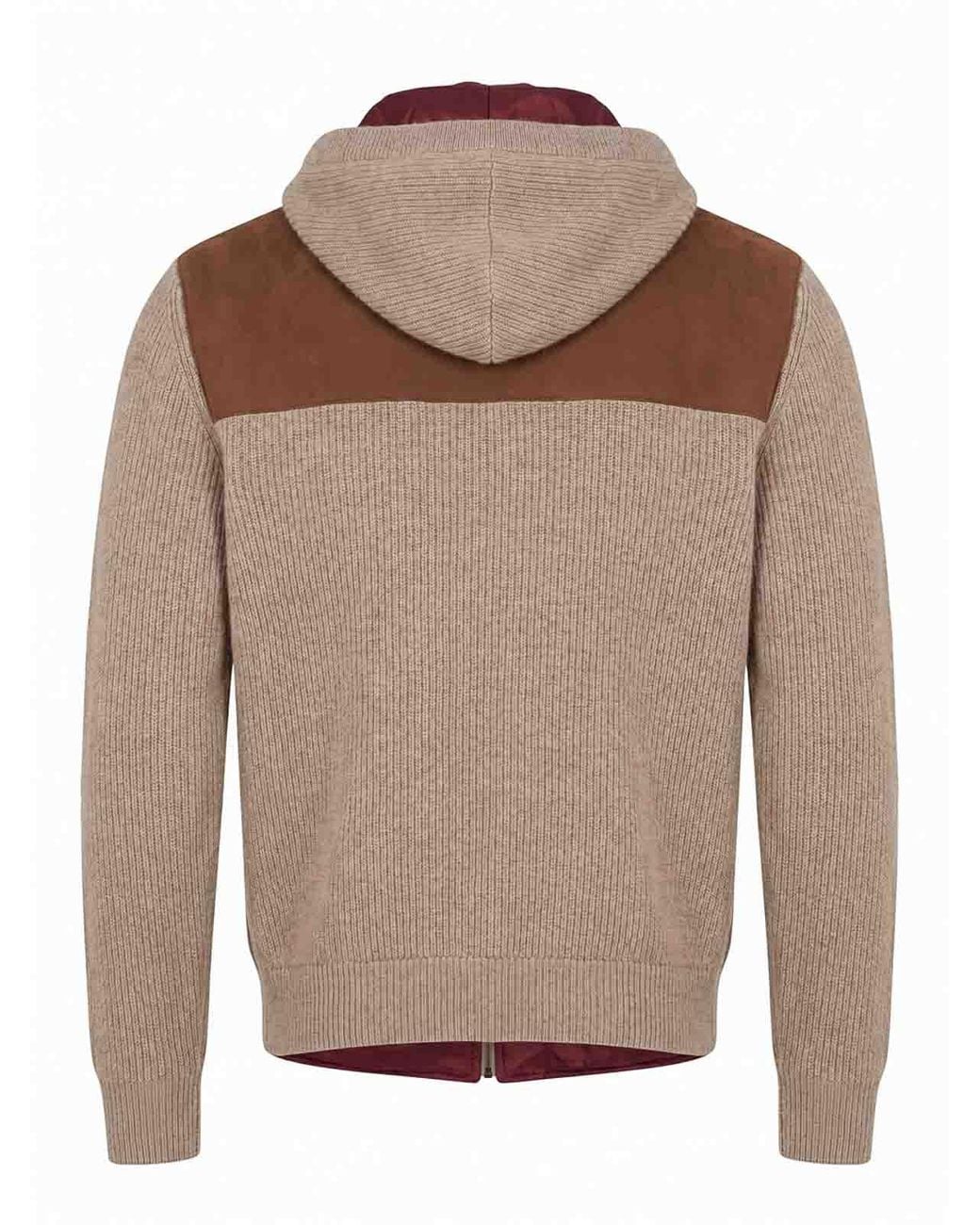 Brunello Cucinelli Brown Bomber for men