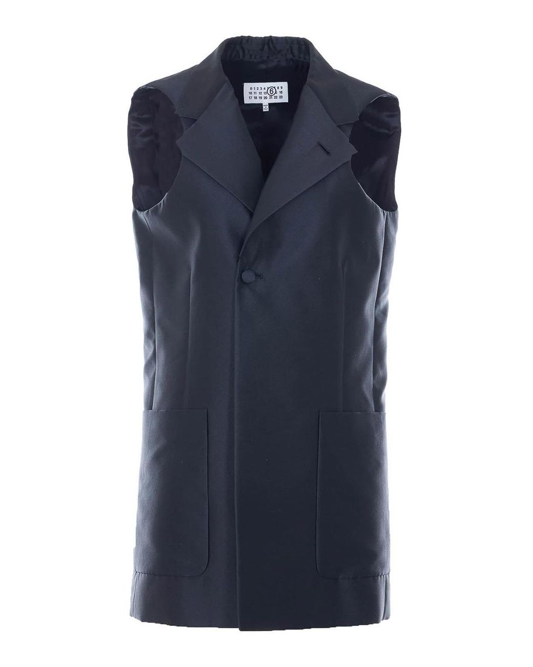 MM6 by Maison Margiela Blue Vest