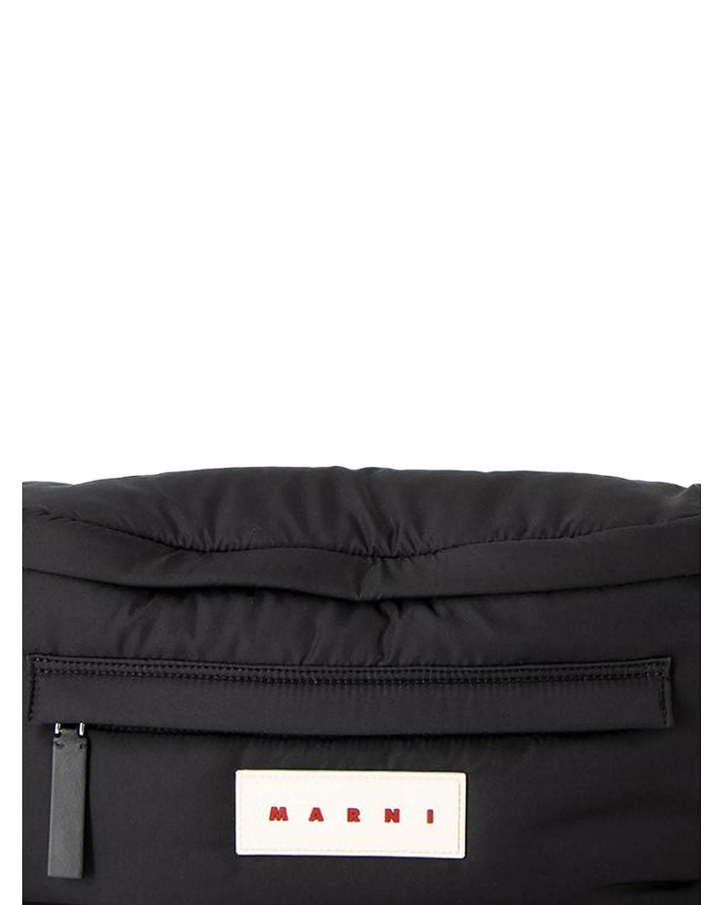 Marni Black Bum Bag for men