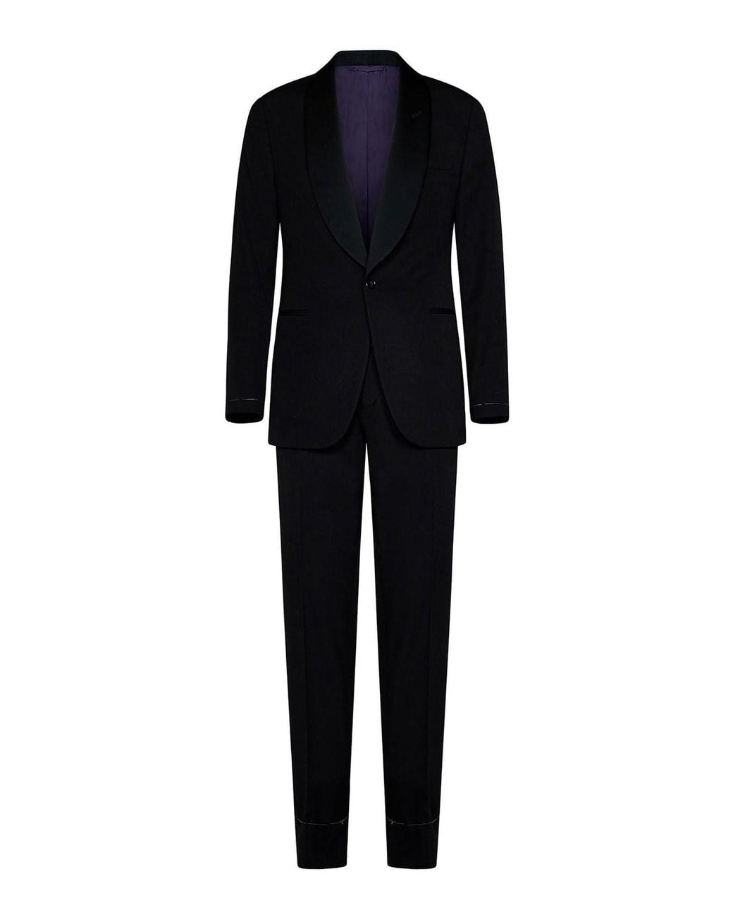 Ralph Lauren Black Cashmere Suit for men