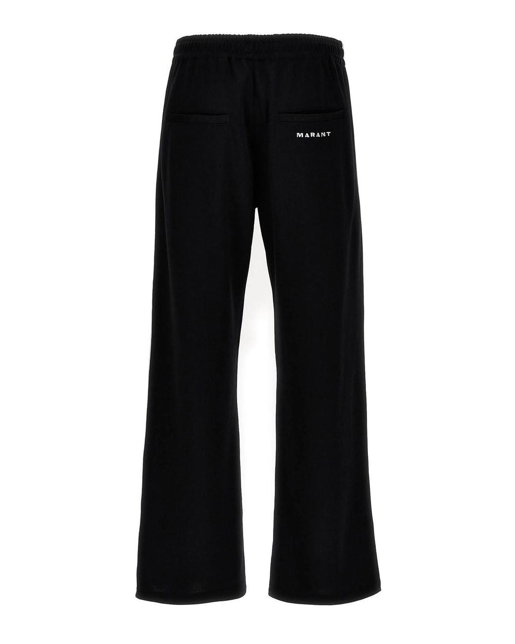 Isabel Marant Black Ryamy Joggers for men