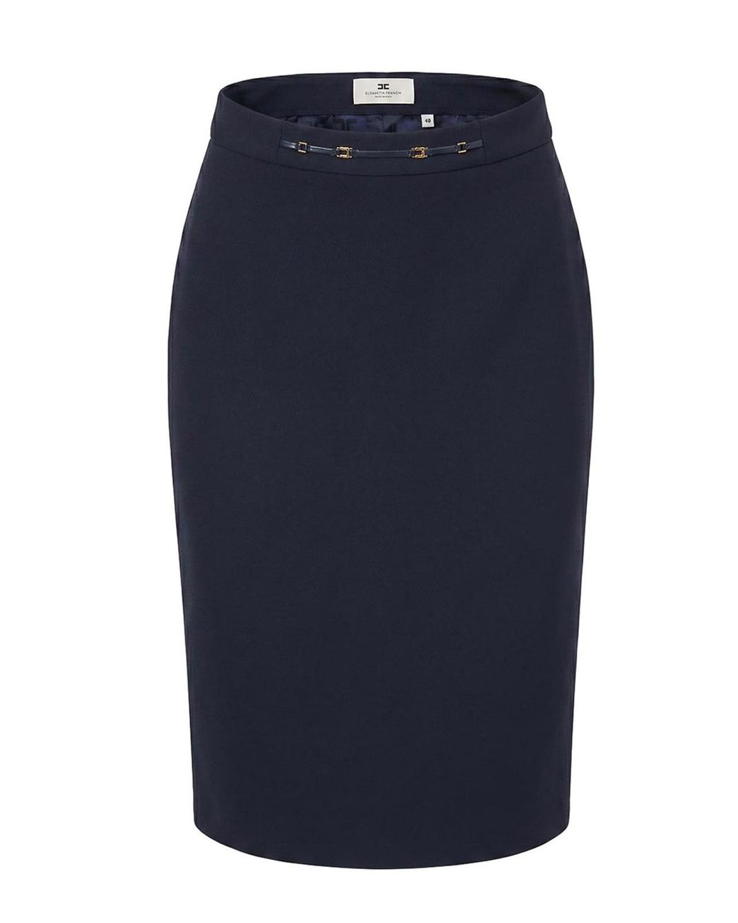 Elisabetta Franchi Blue Skirt