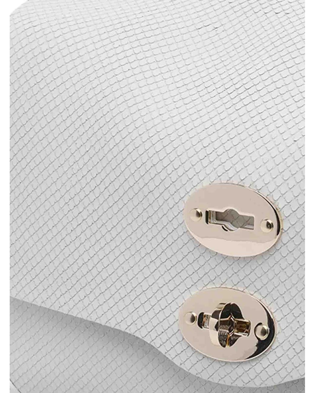 Zanellato White Postina Amoretto Small Messenger Bag