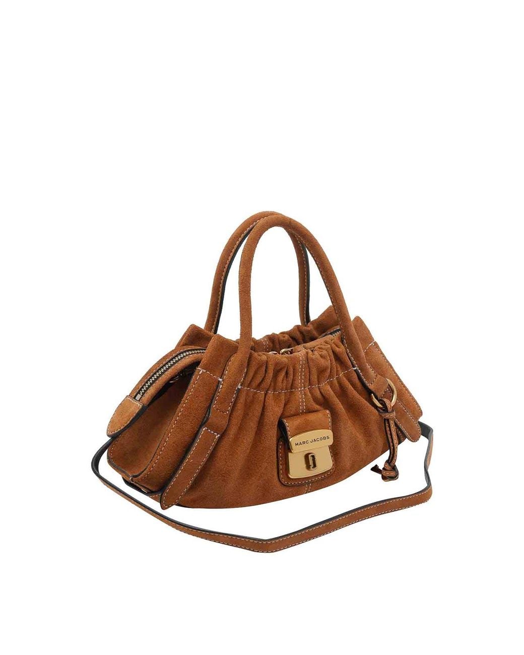 Marc Jacobs Brown The Cristina Small Satchel Bag