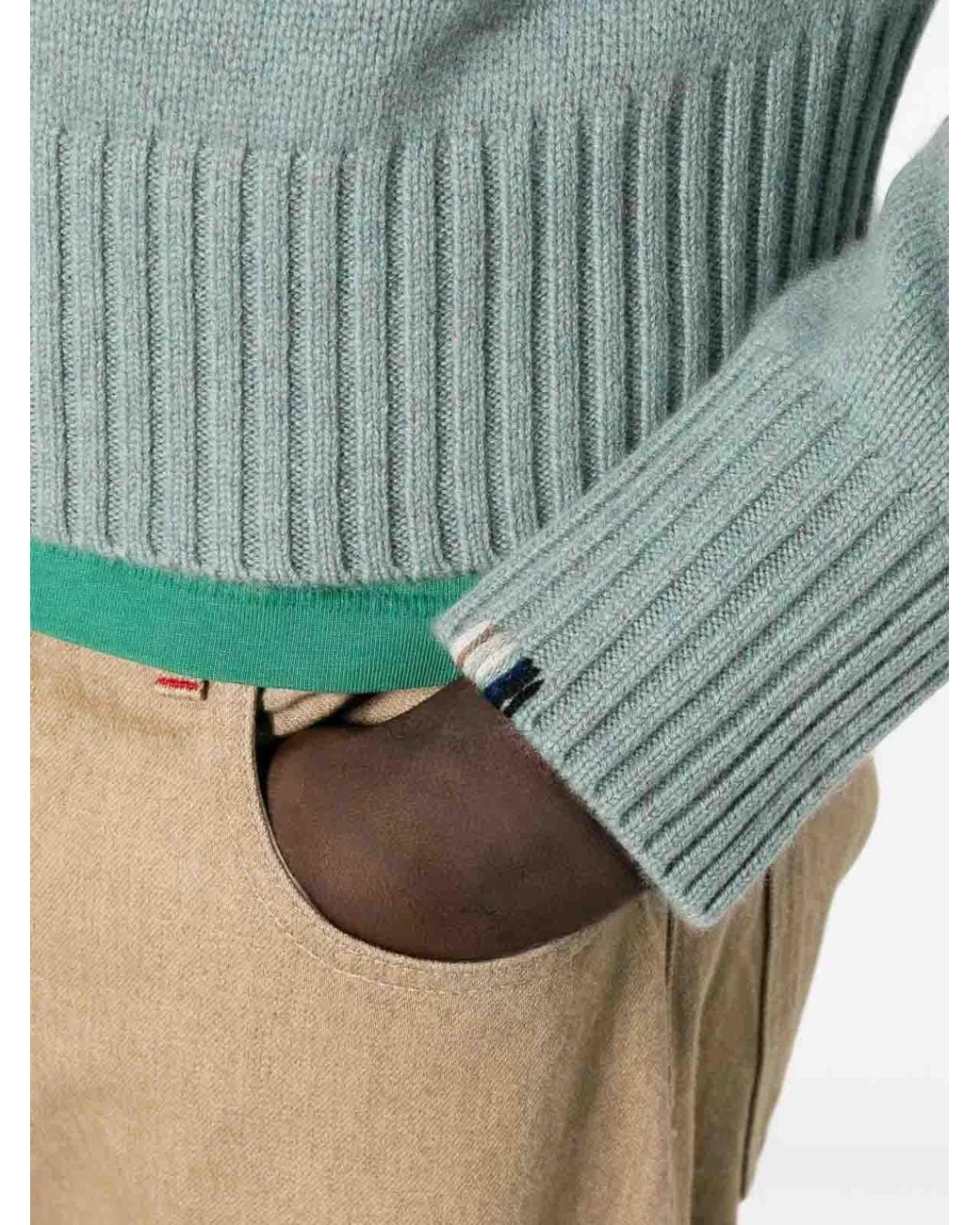 Extreme Cashmere Green Sweater Please