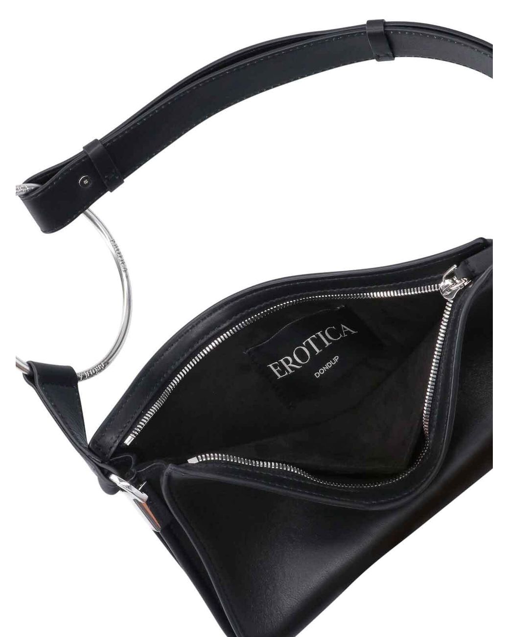 Bolso Clutch Dondup de color Black