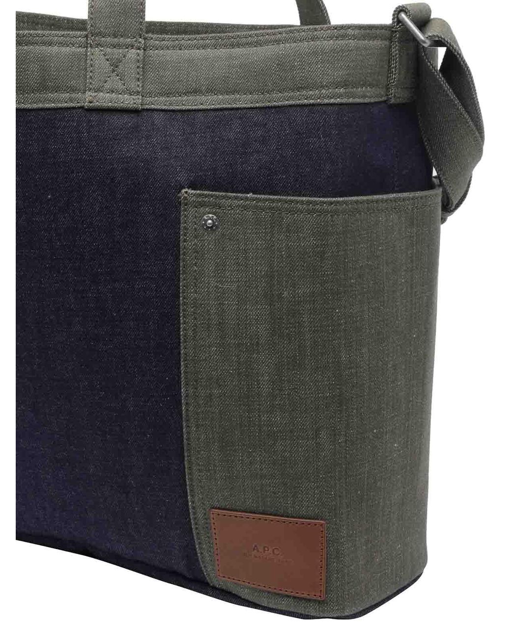 Sac Cabas A.P.C. pour homme en coloris Blue