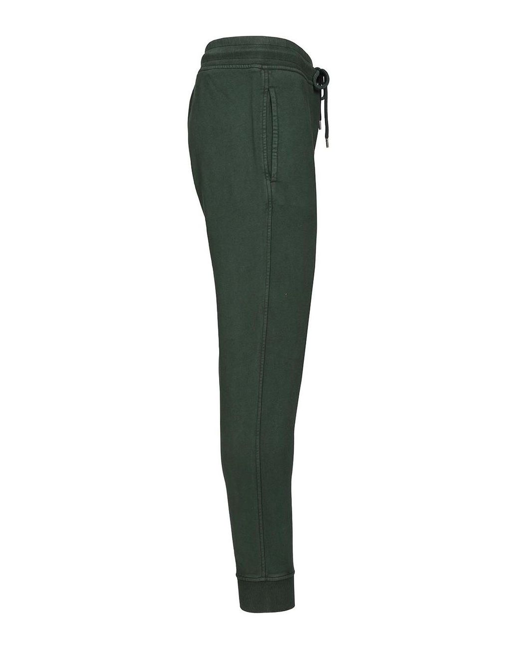 C P Company Green Cargo Sweatpants for men