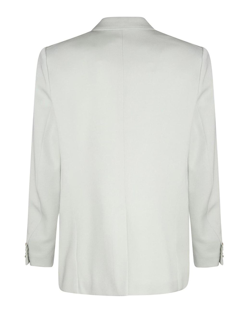 Lanvin White Sage Virgin Wool Blazer for men