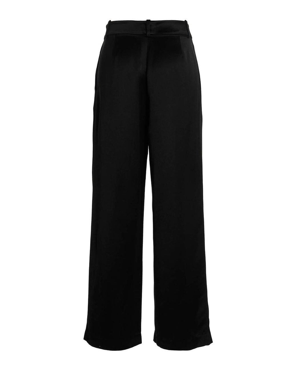 Co. Black Pants With Front Pleats
