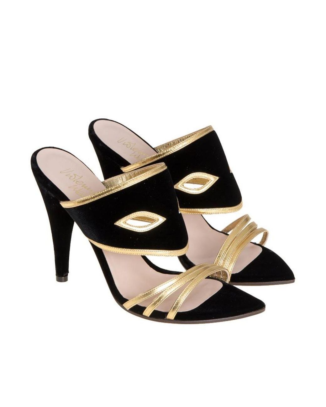 Vivienne Westwood Black Masque Sandals