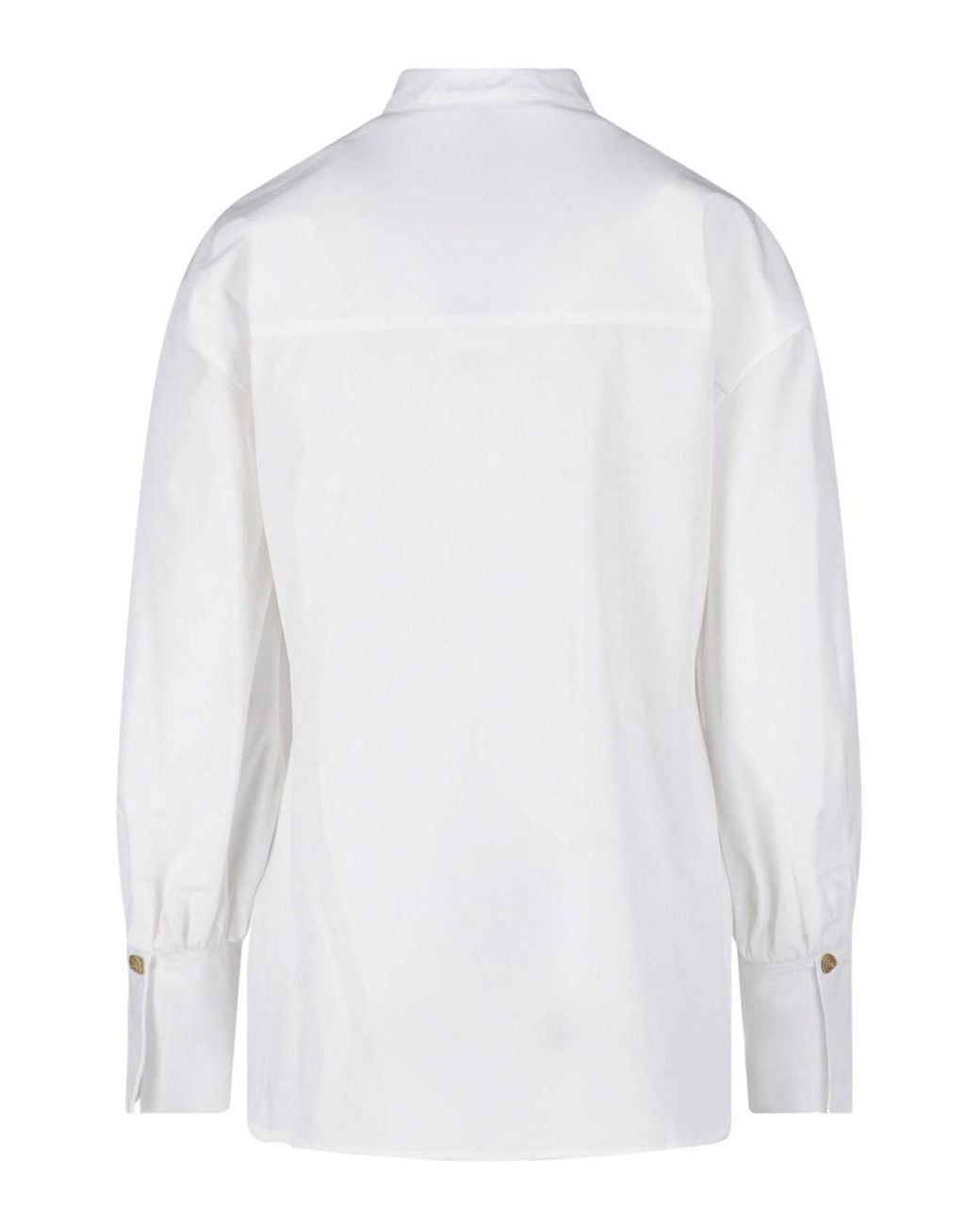 Balmain White Cotton Shirt