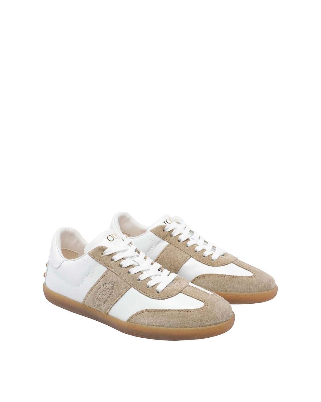 Tod's White Tabs Sneakers